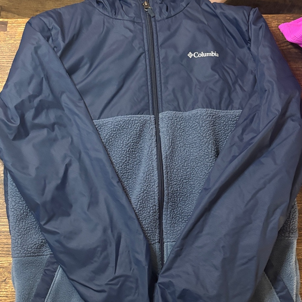 Columbia Dark Blue Fleece Jacket